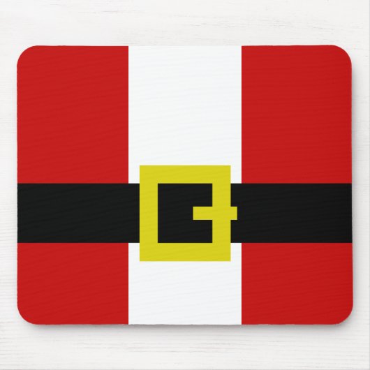 Der Anzug des Weihnachtsmanns Mousepad (Vorne)
