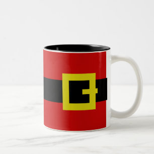 Der Anzug des Weihnachtsmanns Zweifarbige Tasse