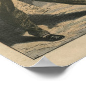 Der Apache ist eine Belästigung für Paris Poster (Ecke)