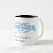 Der Apfel / Deutsche Tasse (VorderseiteRechts)