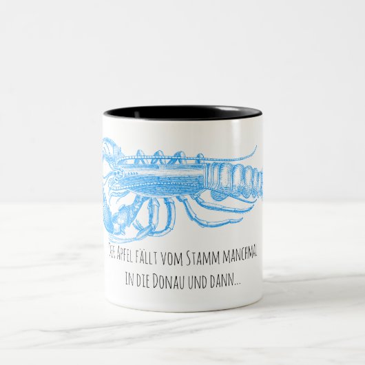 Der Apfel / Deutsche Tasse (Mittel)
