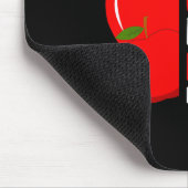 Der Apfel fällt nicht weit vom Baumapfel-Bild Mousepad (Ecke)