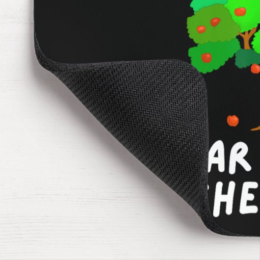 Der Apfel fällt nicht weit von der Baumfreunreihe Mousepad (Ecke)