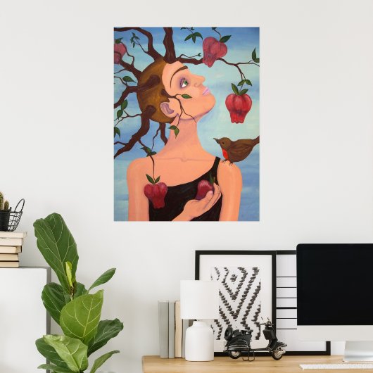 der Apfel fällt nie weit Poster (Heimbüro)