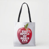 Der Apfel Gottes Auge weiß Tasche (Vorderseite)