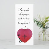 Der Apfel meines Auges und der Schlüssel zu meinem (Stehend Vorderseite)