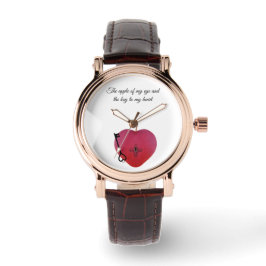 Der Apfel meines Auges und der Schlüssel zu meinem Armbanduhr