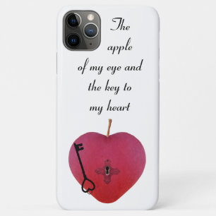 Der Apfel meines Auges und der Schlüssel zu meinem Case-Mate iPhone Hülle