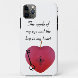 Der Apfel meines Auges und der Schlüssel zu meinem Case-Mate iPhone Hülle