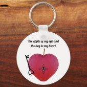 Der Apfel meines Auges und der Schlüssel zu meinem Schlüsselanhänger (Vorderseite)
