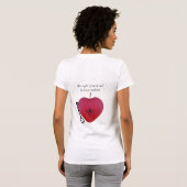 Der Apfel meines Auges und der Schlüssel zu meinem T-Shirt (Schwarz voll)