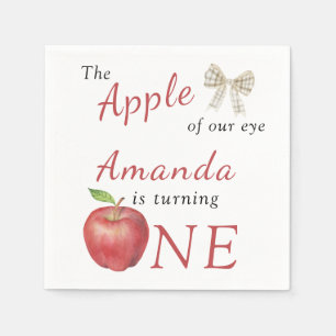 Der Apfel unserer Augen Kindergeburtstag Party Serviette