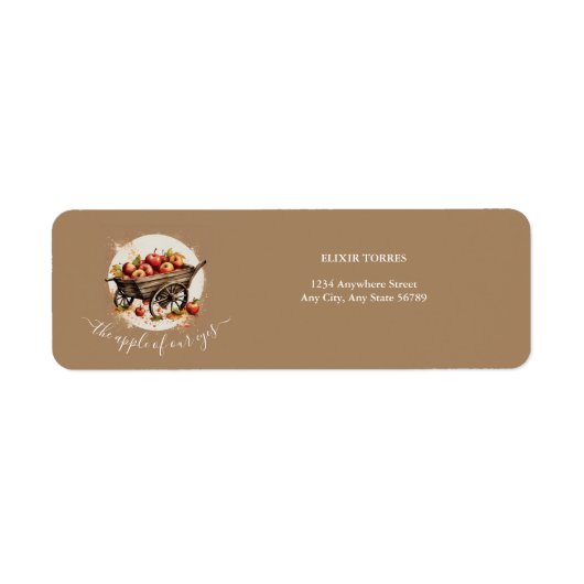 Der Apfel unserer Augenbabydusche (Vorne)