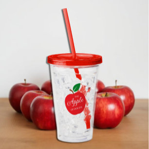 Der Apfel unserer Augenbabydusche Acryltrinkbecher