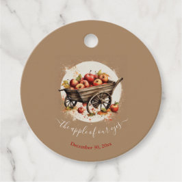 Der Apfel unserer Augenbabydusche Geschenkanhänger