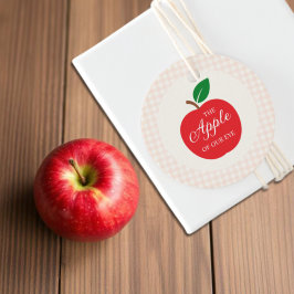 Der Apfel unserer Augenbabydusche Geschenkanhänger