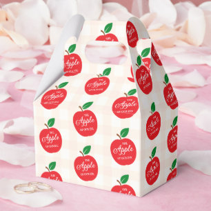 Der Apfel unserer Augenbabydusche Geschenkschachtel