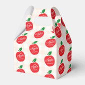 Der Apfel unserer Augenbabydusche Geschenkschachtel (Vorderseite)