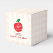 Der Apfel unserer Augenbabydusche Geschenkschachtel (Vorderseite)