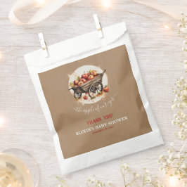 Der Apfel unserer Augenbabydusche Geschenktütchen