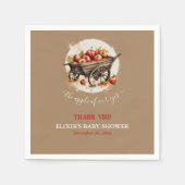 Der Apfel unserer Augenbabydusche Serviette (Vorderseite)