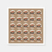 Der Apfel unserer Augenbabydusche Serviette (Vorderseite)