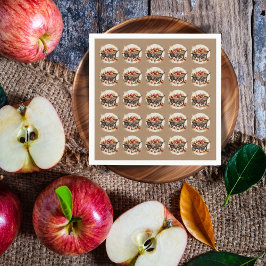 Der Apfel unserer Augenbabydusche Serviette