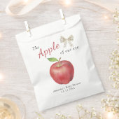 Der Apfel unserer Baby-Dusche Geschenktütchen (Ausgeschnitten)