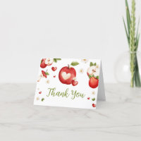 Der Apfel unserer Babydusche