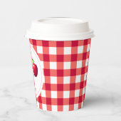 Der Apfel unserer Babydusche im Augenfall Pappbecher (Links)