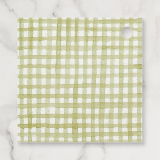 Der Apfel unserer Herbst-Herbstdusche Geschenkanhänger (Rückseite)