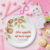 Der Apfel unserer Herbst-Herbstdusche Pappteller (Party)