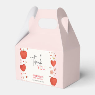 Der Apfel unseres Auges fällt als Geburtstag Geschenkschachtel