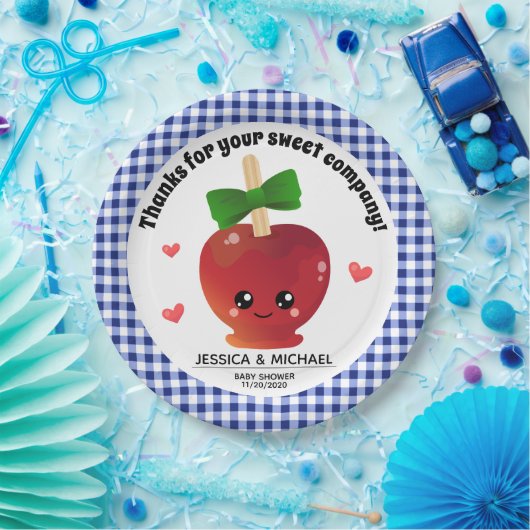 Der Apfel unseres Auges Pappteller (Party)