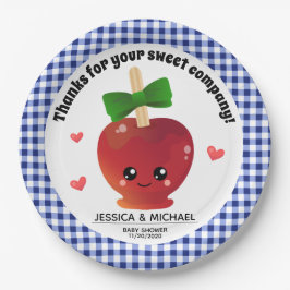 Der Apfel unseres Auges Pappteller