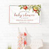 Der Apfel unseres Baby-Duschbanners Banner (Insitu)