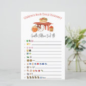 Der Apfel unseres Eye Emoji Baby Duschspiels (Stehend Vorderseite)