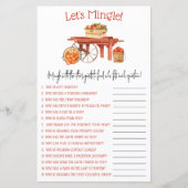 Der Apfel unseres "Eye Let's Mingle Shower Game" (Vorderseite)