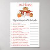 Der Apfel unseres "Eye Let's Mingle Shower Game" Poster (Vorne)