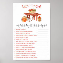 Der Apfel unseres "Eye Let's Mingle Shower Game" Poster