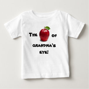 DER APFEL VON GRANDMAs OBERSEITE Baby T-shirt