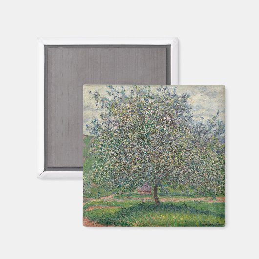 Der Apfelbaum 1879 Magnet (Vorderseite/Rückseite)