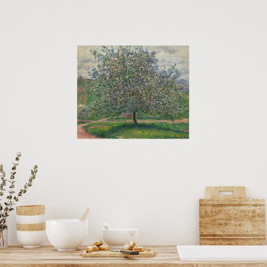 Der Apfelbaum 1879 Poster (Küche)