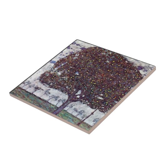 Der Apfelbaum durch Gustav Klimt Fliese (Seite)