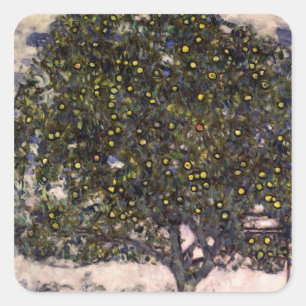 Der Apfelbaum II, 1916 Quadratischer Aufkleber