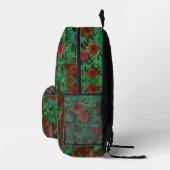 Der Apfelbaum in Mixed-Media Bedruckter Rucksack (Rechts)