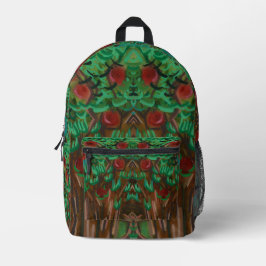 Der Apfelbaum in Mixed-Media Bedruckter Rucksack