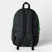 Der Apfelbaum in Mixed-Media Bedruckter Rucksack (Rückseite)