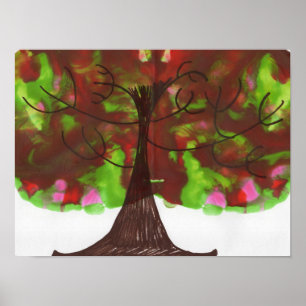 Der Apfelbaum Poster