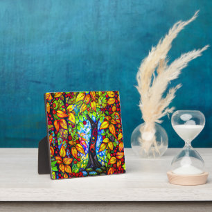 Der Apfelbaum Surreal Digitale Kunst  Fotoplatte